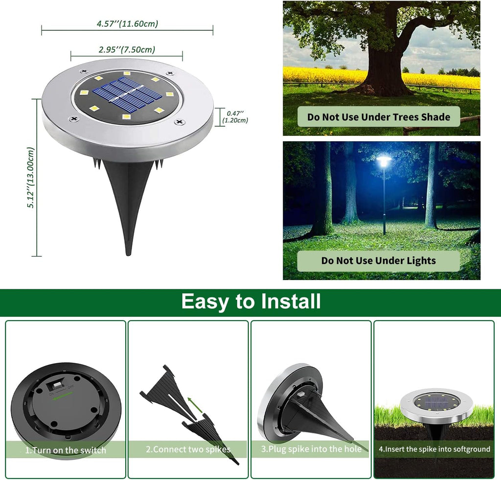 Luces Solares para Jardín