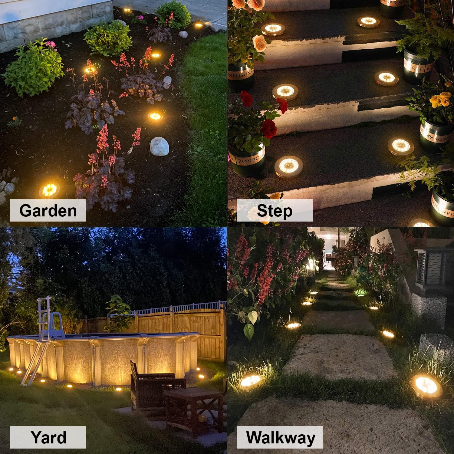 Luces Solares para Jardín